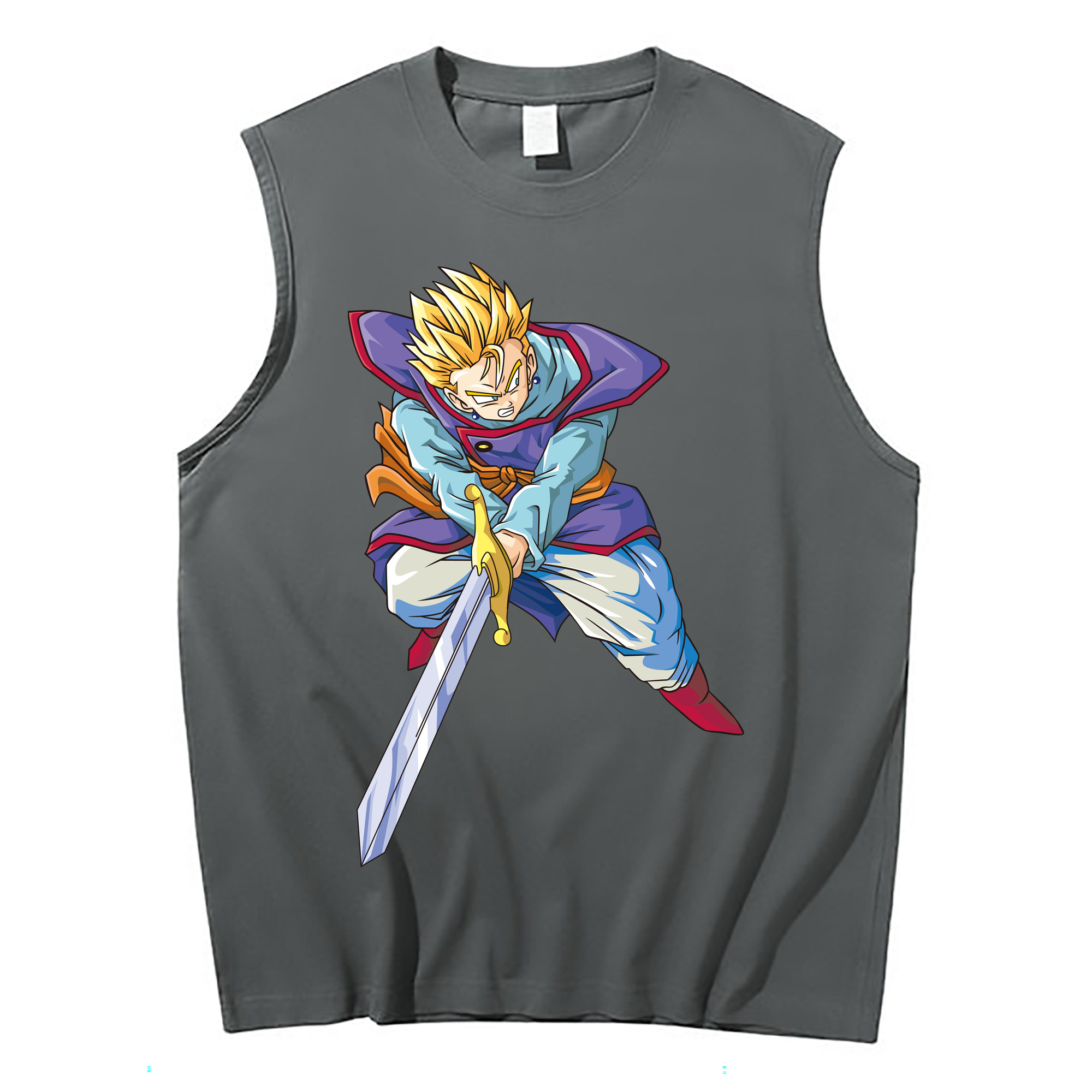 （画像用） ドラゴンボール DRAGON BALL コットン100％タンクトップ（フロントプリント）